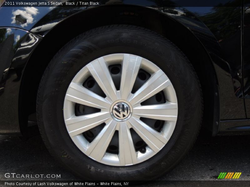 Black / Titan Black 2011 Volkswagen Jetta S Sedan