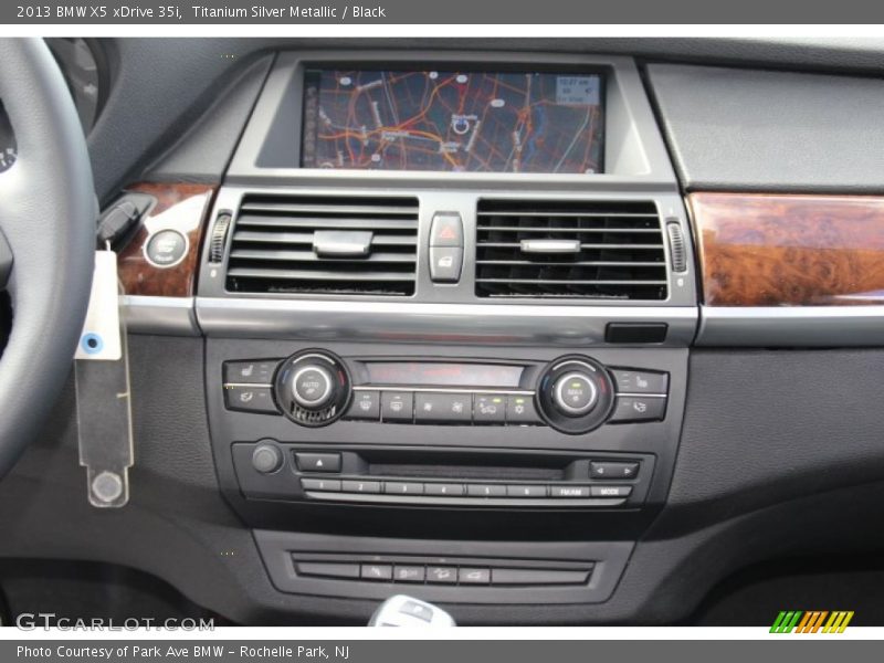 Titanium Silver Metallic / Black 2013 BMW X5 xDrive 35i