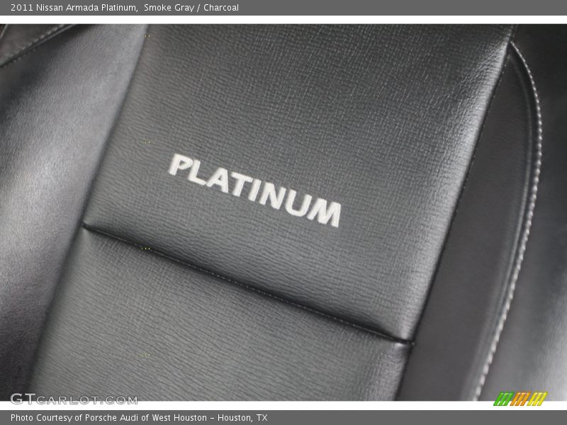 Smoke Gray / Charcoal 2011 Nissan Armada Platinum