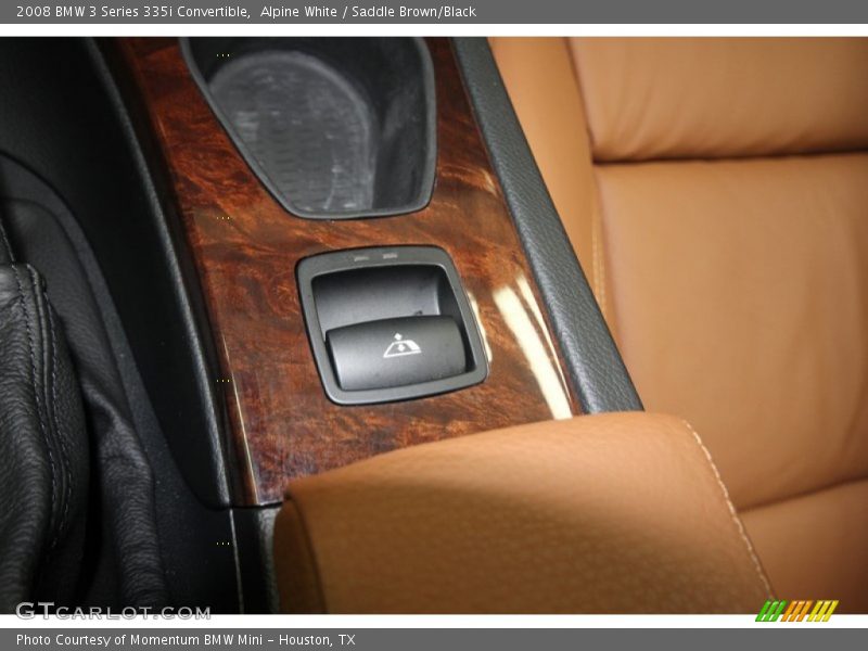 Alpine White / Saddle Brown/Black 2008 BMW 3 Series 335i Convertible