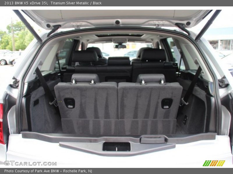 Titanium Silver Metallic / Black 2013 BMW X5 xDrive 35i