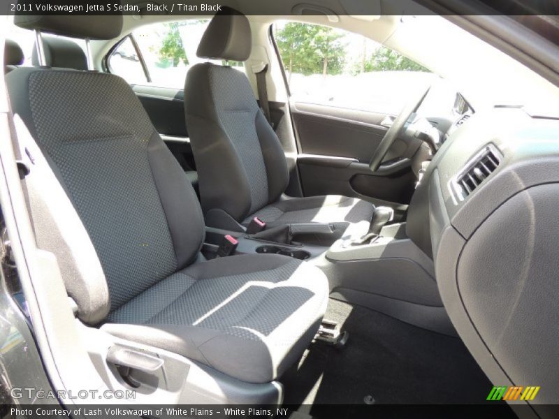 Black / Titan Black 2011 Volkswagen Jetta S Sedan