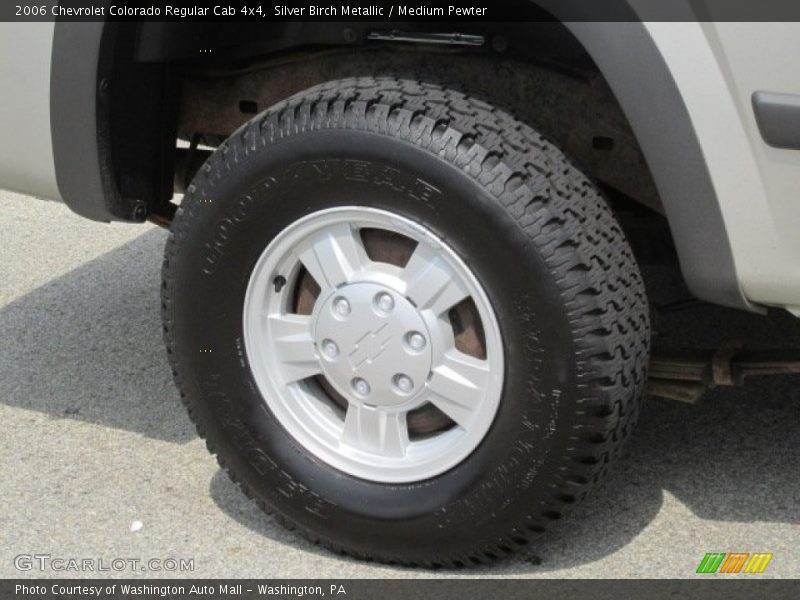 Silver Birch Metallic / Medium Pewter 2006 Chevrolet Colorado Regular Cab 4x4
