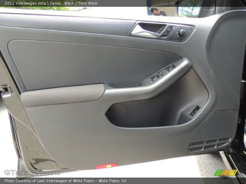 Black / Titan Black 2011 Volkswagen Jetta S Sedan
