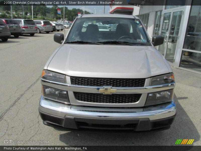 Silver Birch Metallic / Medium Pewter 2006 Chevrolet Colorado Regular Cab 4x4