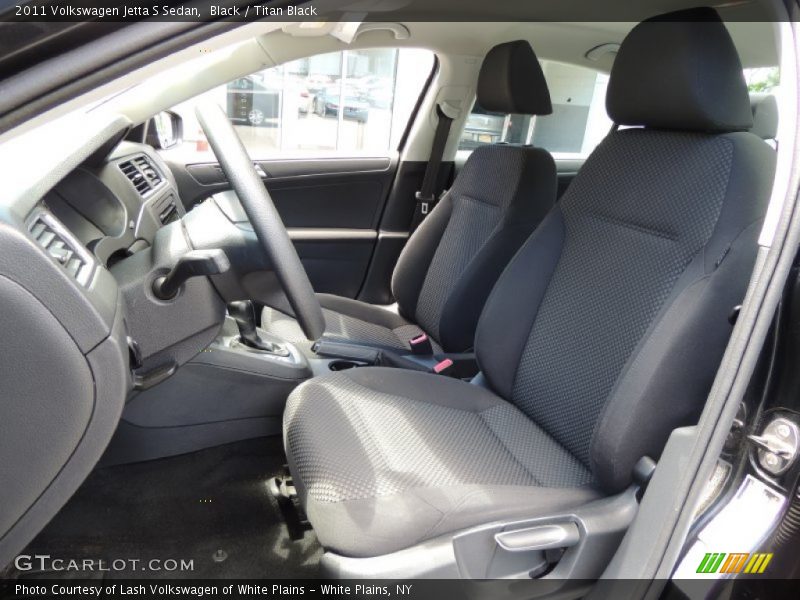 Black / Titan Black 2011 Volkswagen Jetta S Sedan