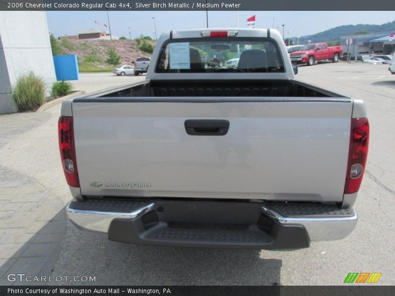 Silver Birch Metallic / Medium Pewter 2006 Chevrolet Colorado Regular Cab 4x4
