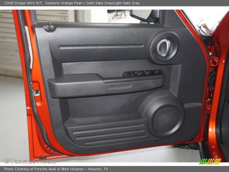 Sunburst Orange Pearl / Dark Slate Gray/Light Slate Gray 2008 Dodge Nitro SXT
