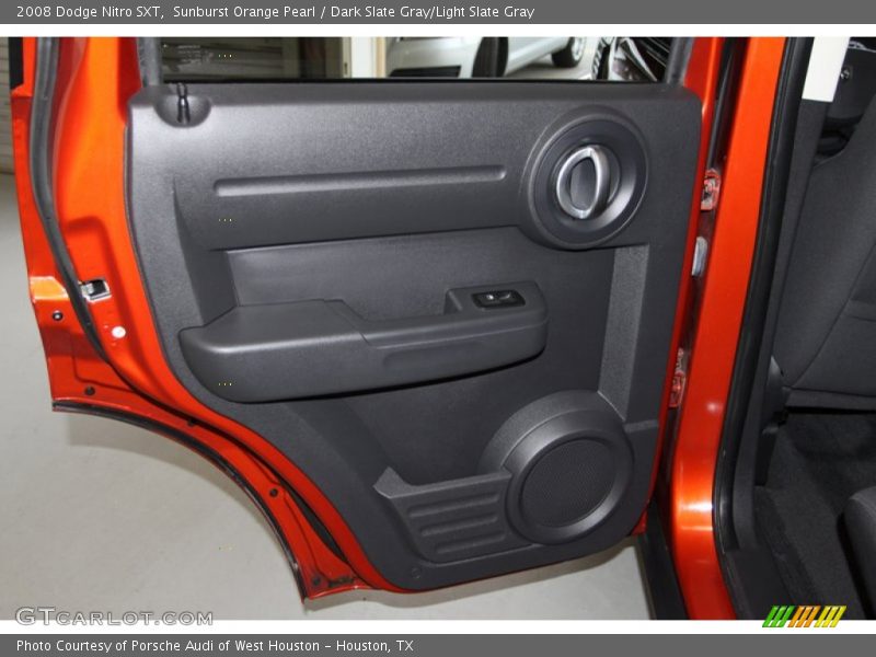 Sunburst Orange Pearl / Dark Slate Gray/Light Slate Gray 2008 Dodge Nitro SXT
