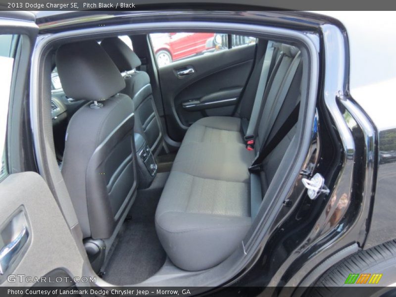 Pitch Black / Black 2013 Dodge Charger SE
