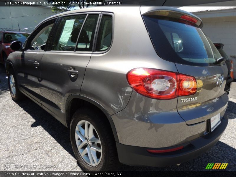 Alpine Gray Metallic / Charcoal 2011 Volkswagen Tiguan S 4Motion