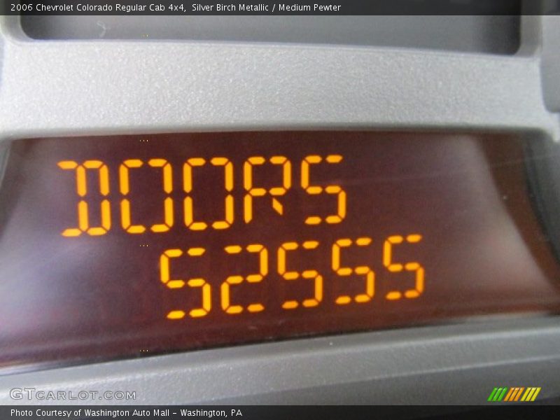 Silver Birch Metallic / Medium Pewter 2006 Chevrolet Colorado Regular Cab 4x4