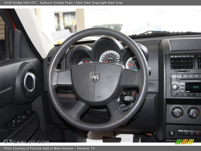 Sunburst Orange Pearl / Dark Slate Gray/Light Slate Gray 2008 Dodge Nitro SXT