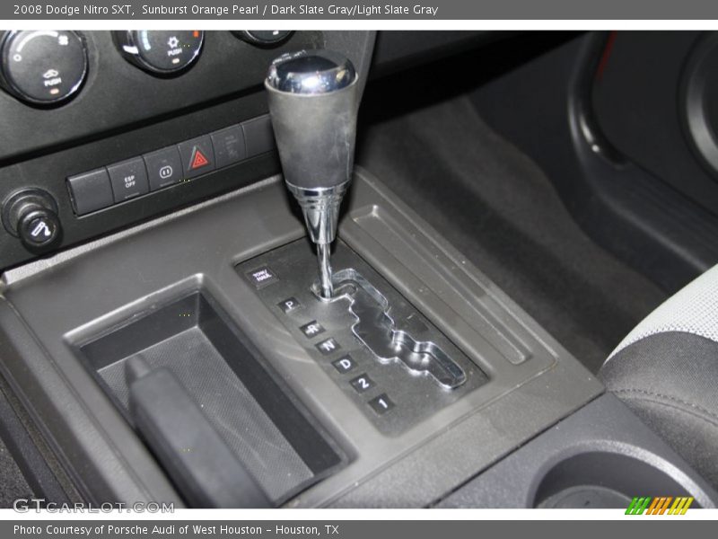 Sunburst Orange Pearl / Dark Slate Gray/Light Slate Gray 2008 Dodge Nitro SXT