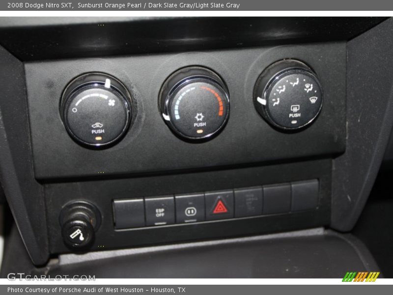 Sunburst Orange Pearl / Dark Slate Gray/Light Slate Gray 2008 Dodge Nitro SXT