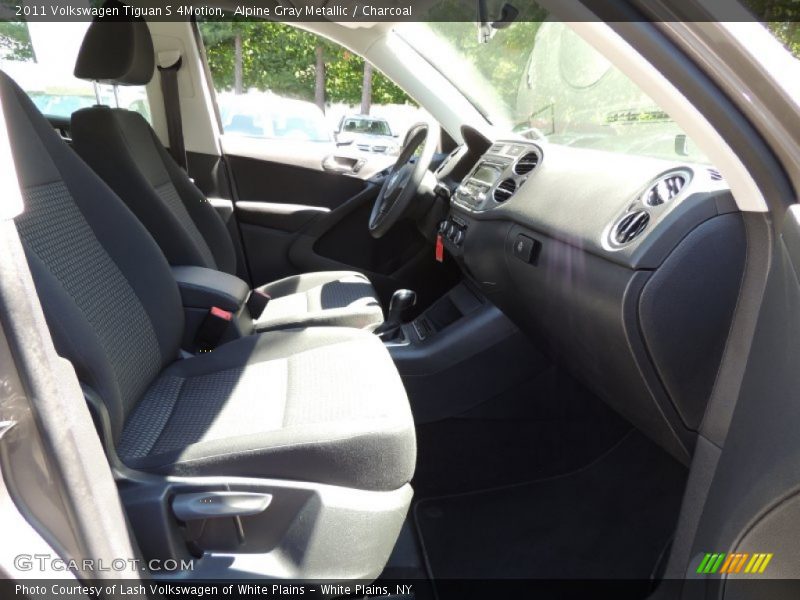 Alpine Gray Metallic / Charcoal 2011 Volkswagen Tiguan S 4Motion