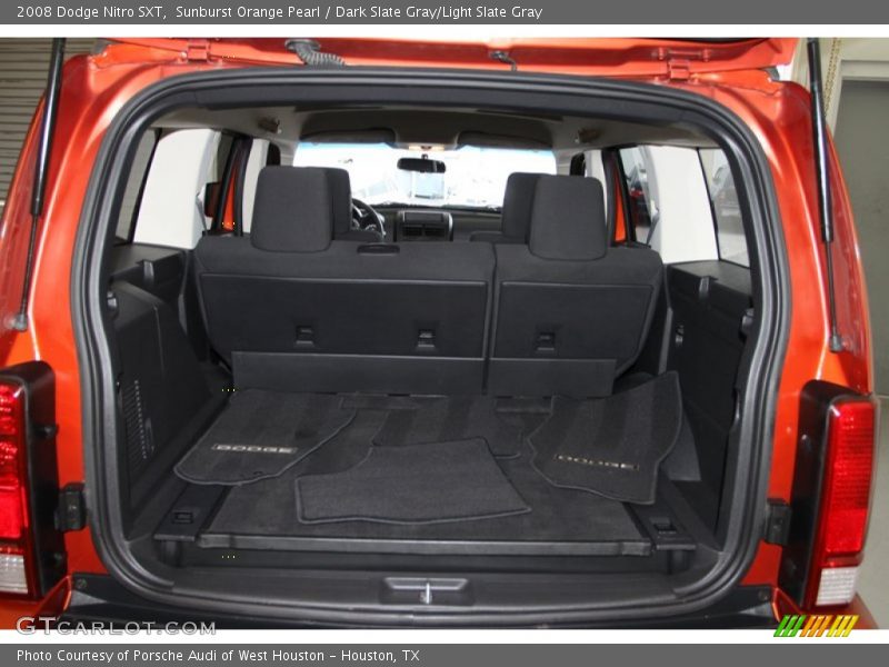 Sunburst Orange Pearl / Dark Slate Gray/Light Slate Gray 2008 Dodge Nitro SXT
