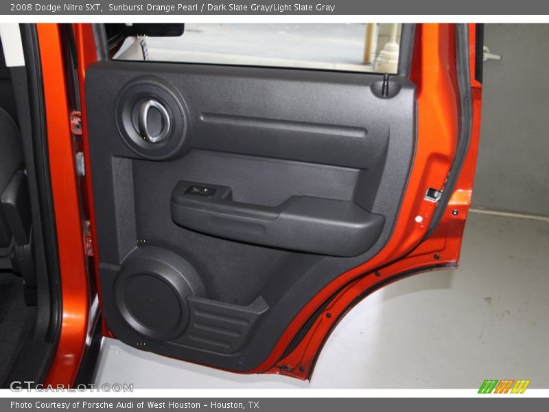Sunburst Orange Pearl / Dark Slate Gray/Light Slate Gray 2008 Dodge Nitro SXT