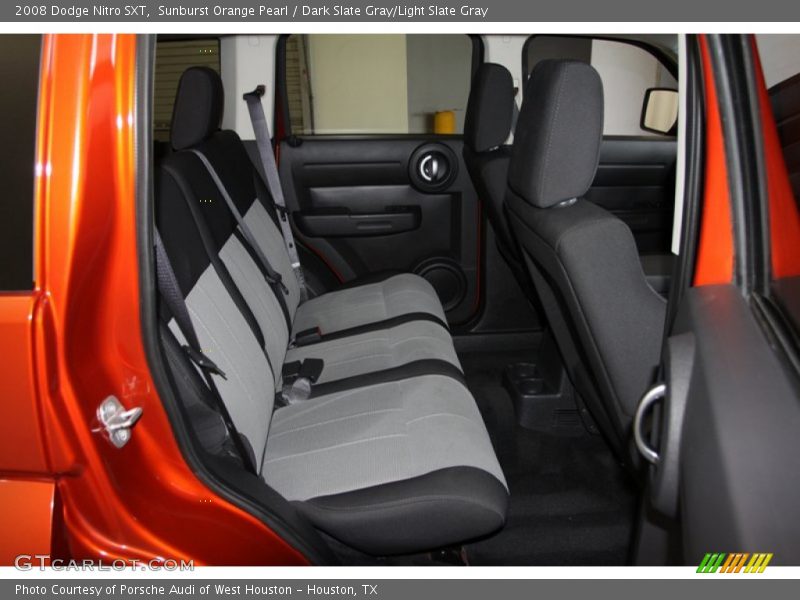Sunburst Orange Pearl / Dark Slate Gray/Light Slate Gray 2008 Dodge Nitro SXT