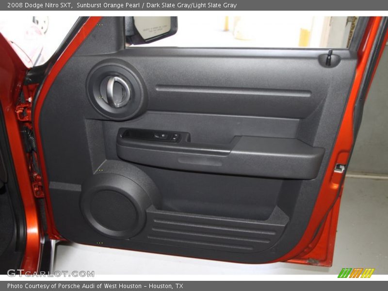 Sunburst Orange Pearl / Dark Slate Gray/Light Slate Gray 2008 Dodge Nitro SXT