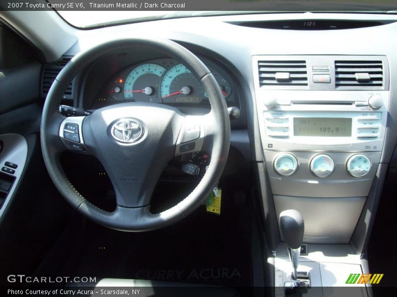 Titanium Metallic / Dark Charcoal 2007 Toyota Camry SE V6