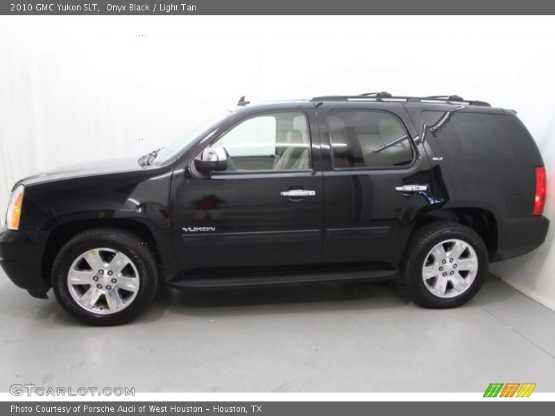 Onyx Black / Light Tan 2010 GMC Yukon SLT