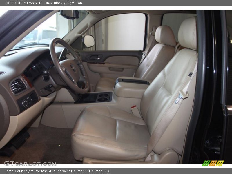 Onyx Black / Light Tan 2010 GMC Yukon SLT