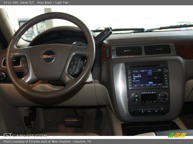 Onyx Black / Light Tan 2010 GMC Yukon SLT