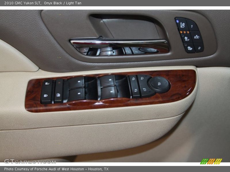 Onyx Black / Light Tan 2010 GMC Yukon SLT