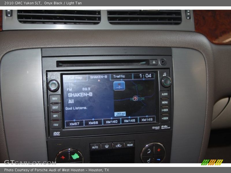 Onyx Black / Light Tan 2010 GMC Yukon SLT