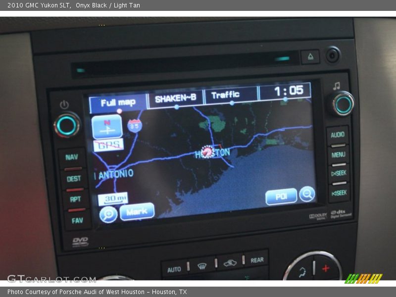 Onyx Black / Light Tan 2010 GMC Yukon SLT