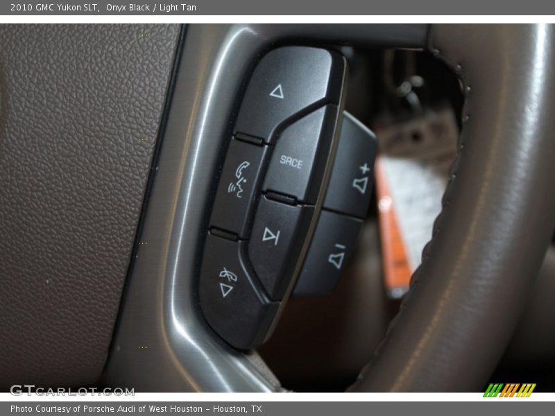 Onyx Black / Light Tan 2010 GMC Yukon SLT