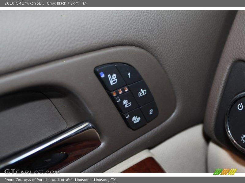 Onyx Black / Light Tan 2010 GMC Yukon SLT