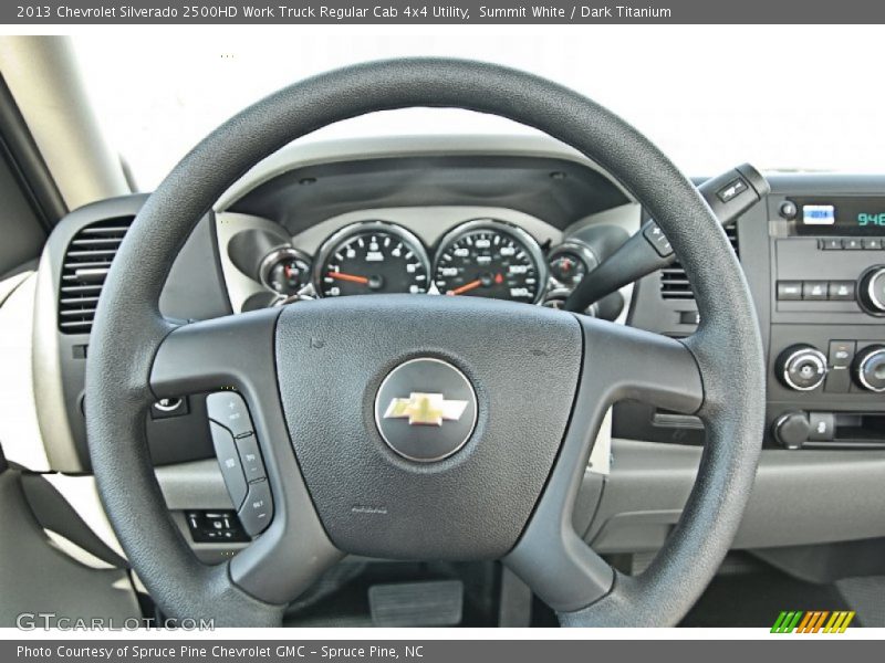  2013 Silverado 2500HD Work Truck Regular Cab 4x4 Utility Steering Wheel