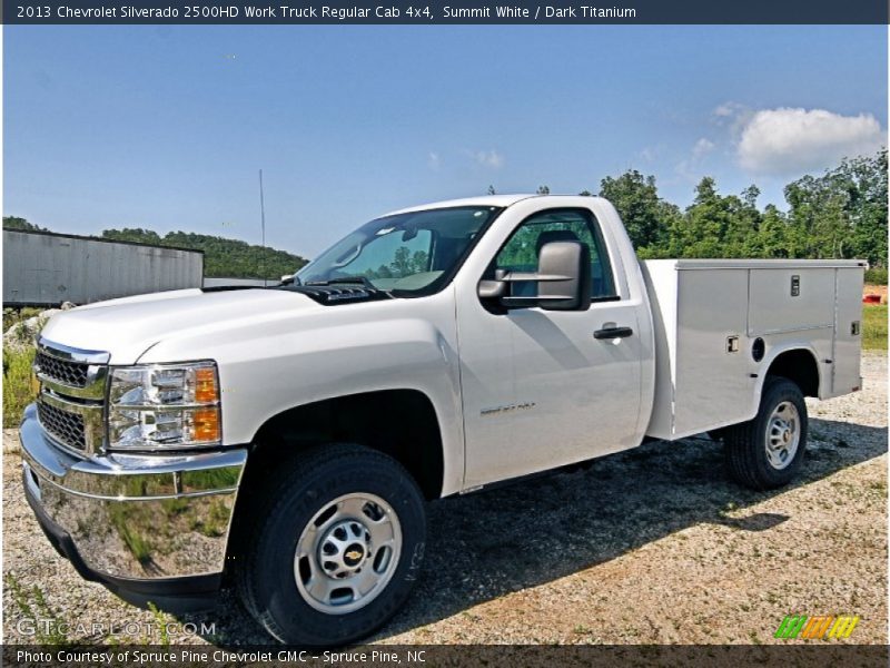  2013 Silverado 2500HD Work Truck Regular Cab 4x4 Summit White