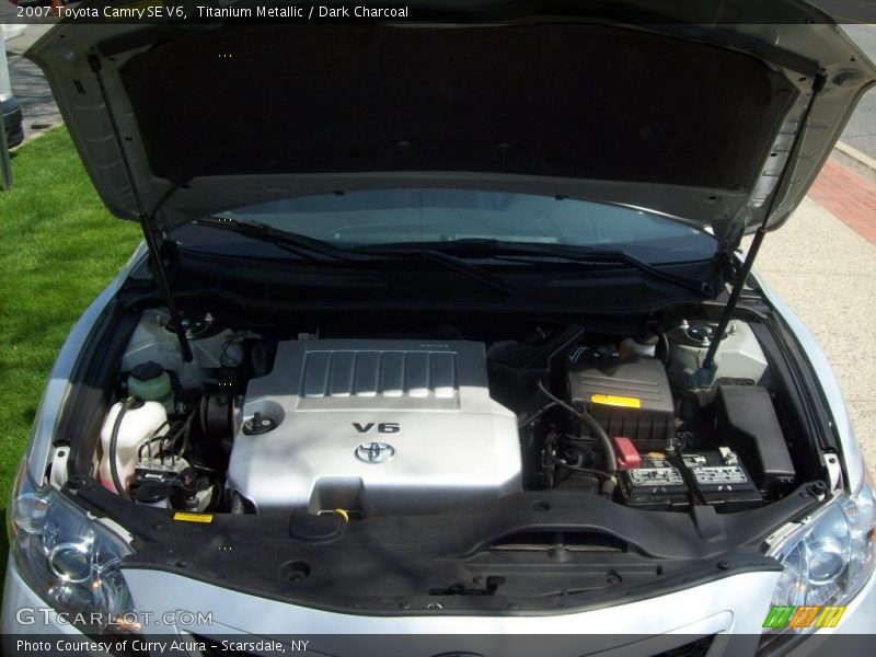 Titanium Metallic / Dark Charcoal 2007 Toyota Camry SE V6