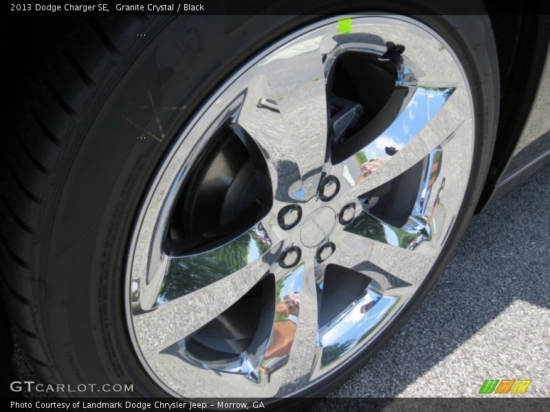 Granite Crystal / Black 2013 Dodge Charger SE