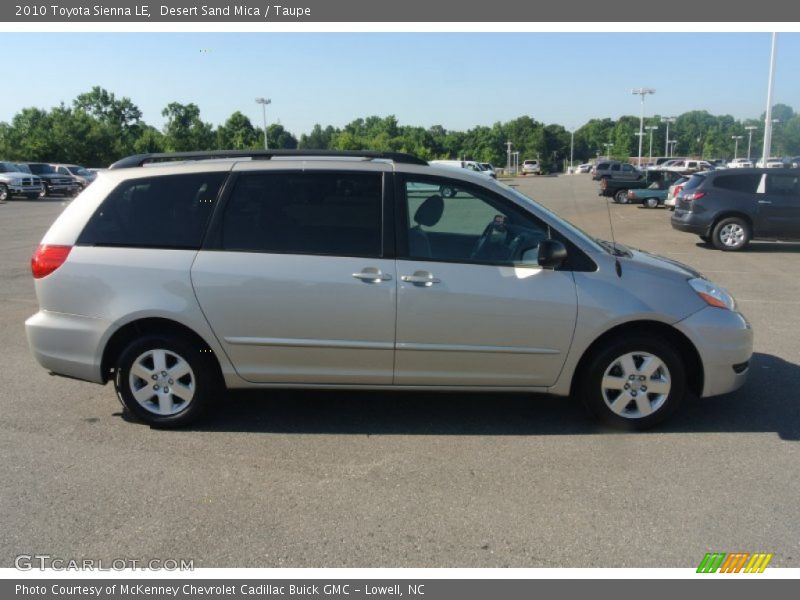 Desert Sand Mica / Taupe 2010 Toyota Sienna LE