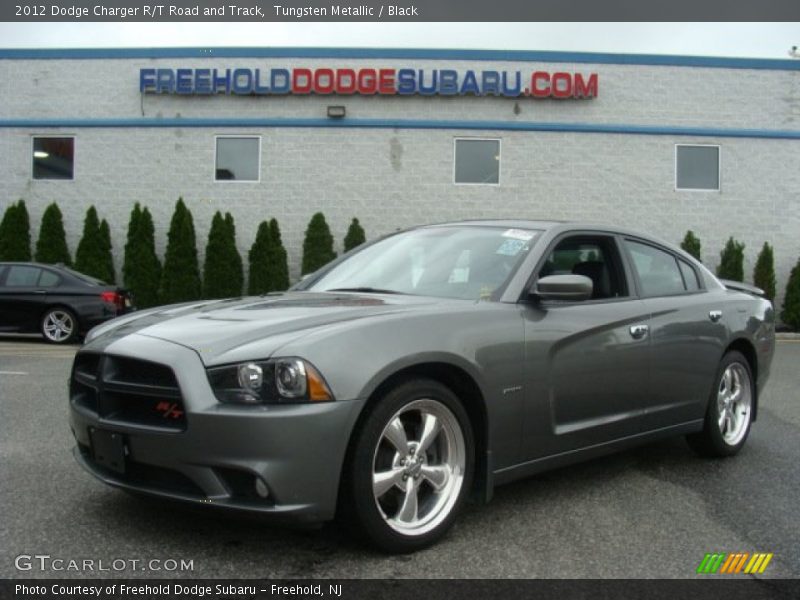 Tungsten Metallic / Black 2012 Dodge Charger R/T Road and Track