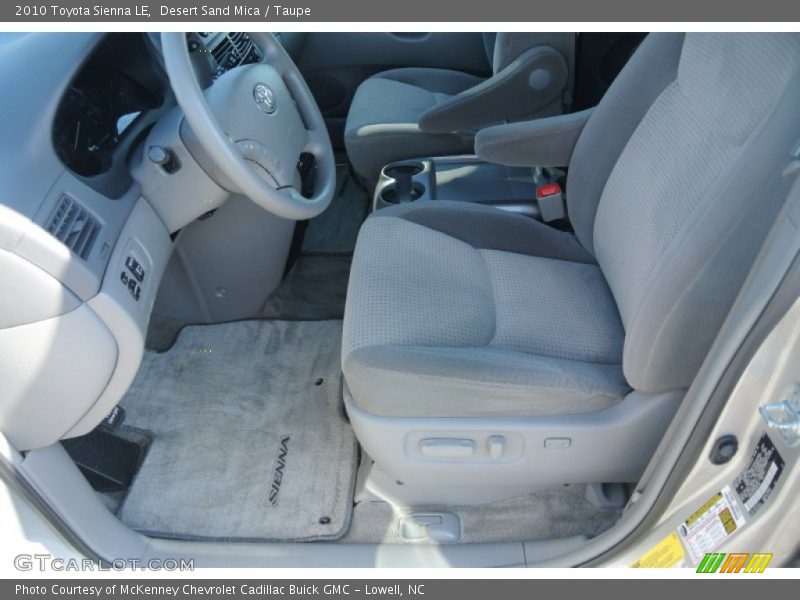 Desert Sand Mica / Taupe 2010 Toyota Sienna LE