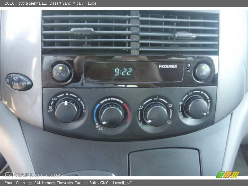 Desert Sand Mica / Taupe 2010 Toyota Sienna LE