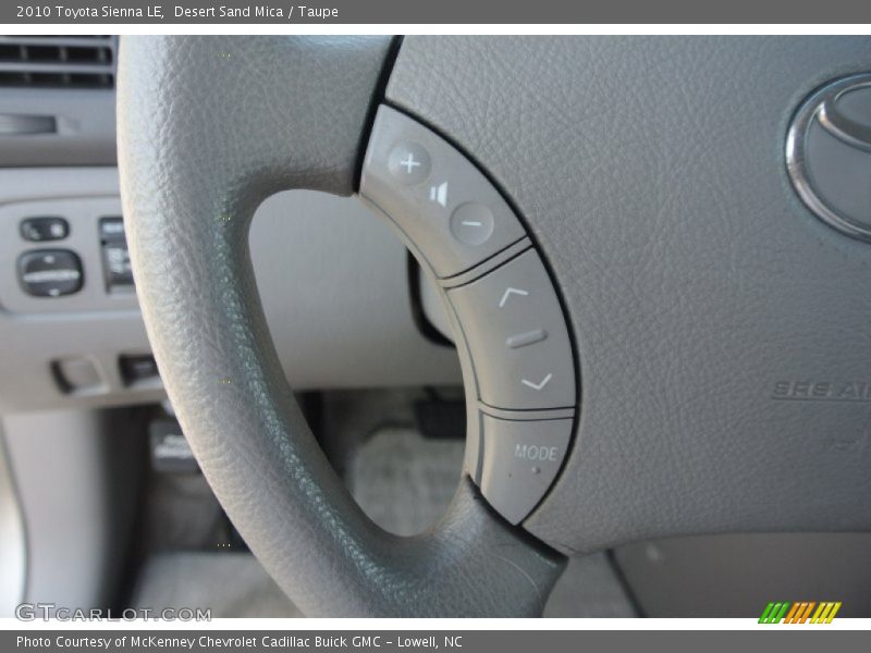 Desert Sand Mica / Taupe 2010 Toyota Sienna LE