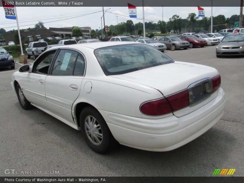 White / Taupe 2002 Buick LeSabre Custom