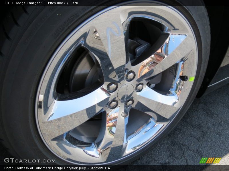 Pitch Black / Black 2013 Dodge Charger SE