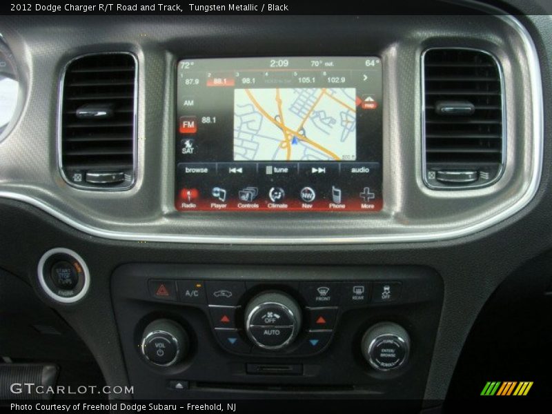 Tungsten Metallic / Black 2012 Dodge Charger R/T Road and Track
