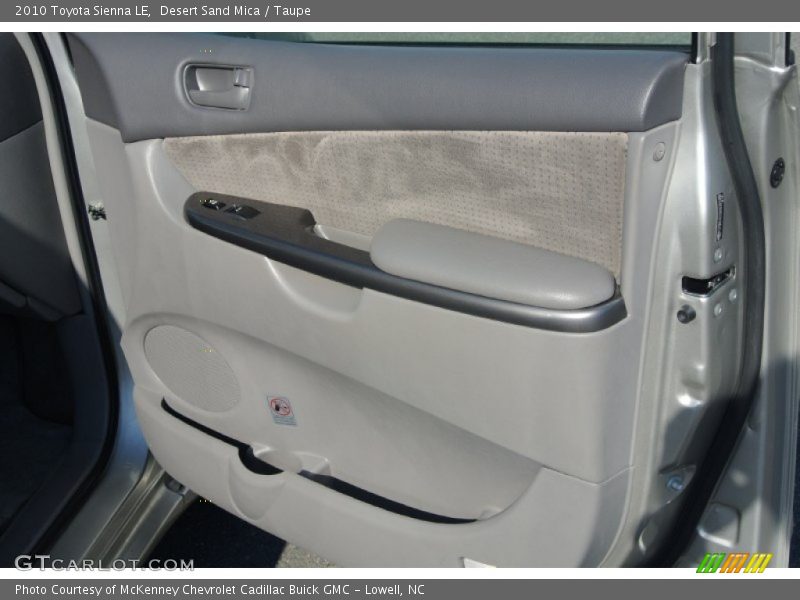 Desert Sand Mica / Taupe 2010 Toyota Sienna LE