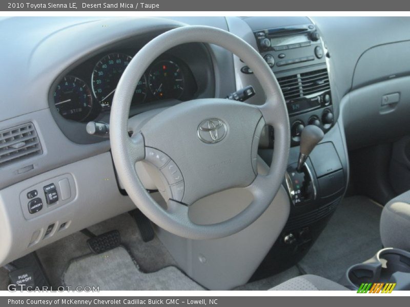 Desert Sand Mica / Taupe 2010 Toyota Sienna LE