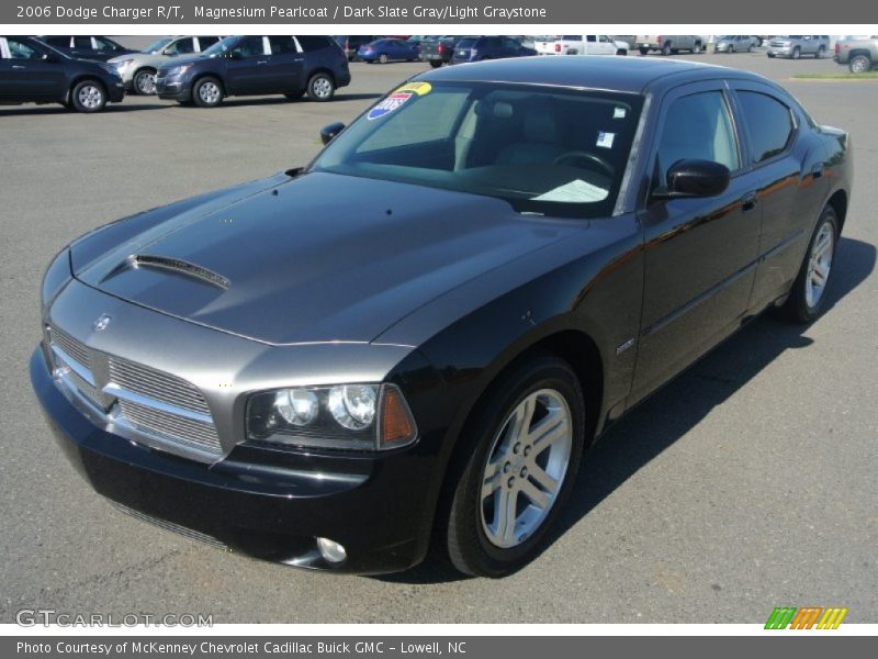 Magnesium Pearlcoat / Dark Slate Gray/Light Graystone 2006 Dodge Charger R/T