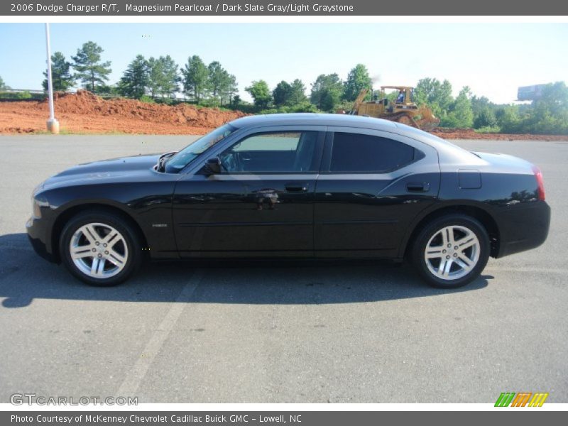 Magnesium Pearlcoat / Dark Slate Gray/Light Graystone 2006 Dodge Charger R/T