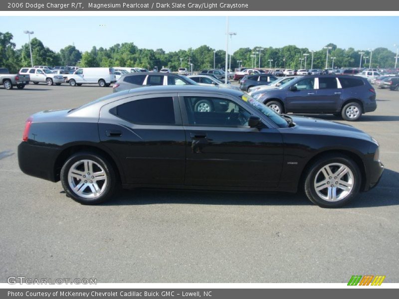Magnesium Pearlcoat / Dark Slate Gray/Light Graystone 2006 Dodge Charger R/T
